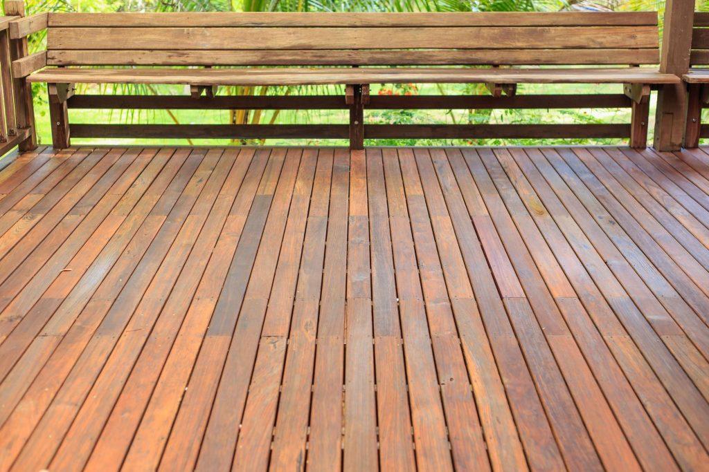 wood deck